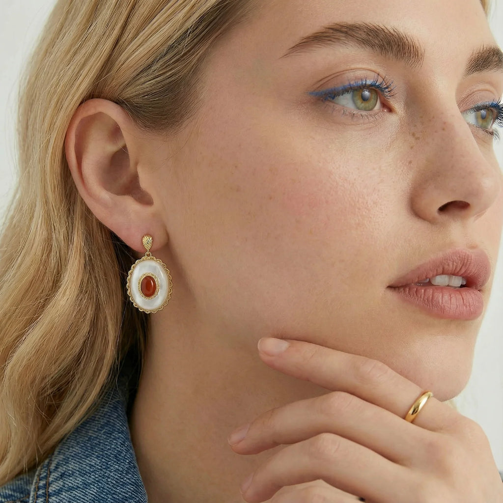 Golden Hour Drop Earrings