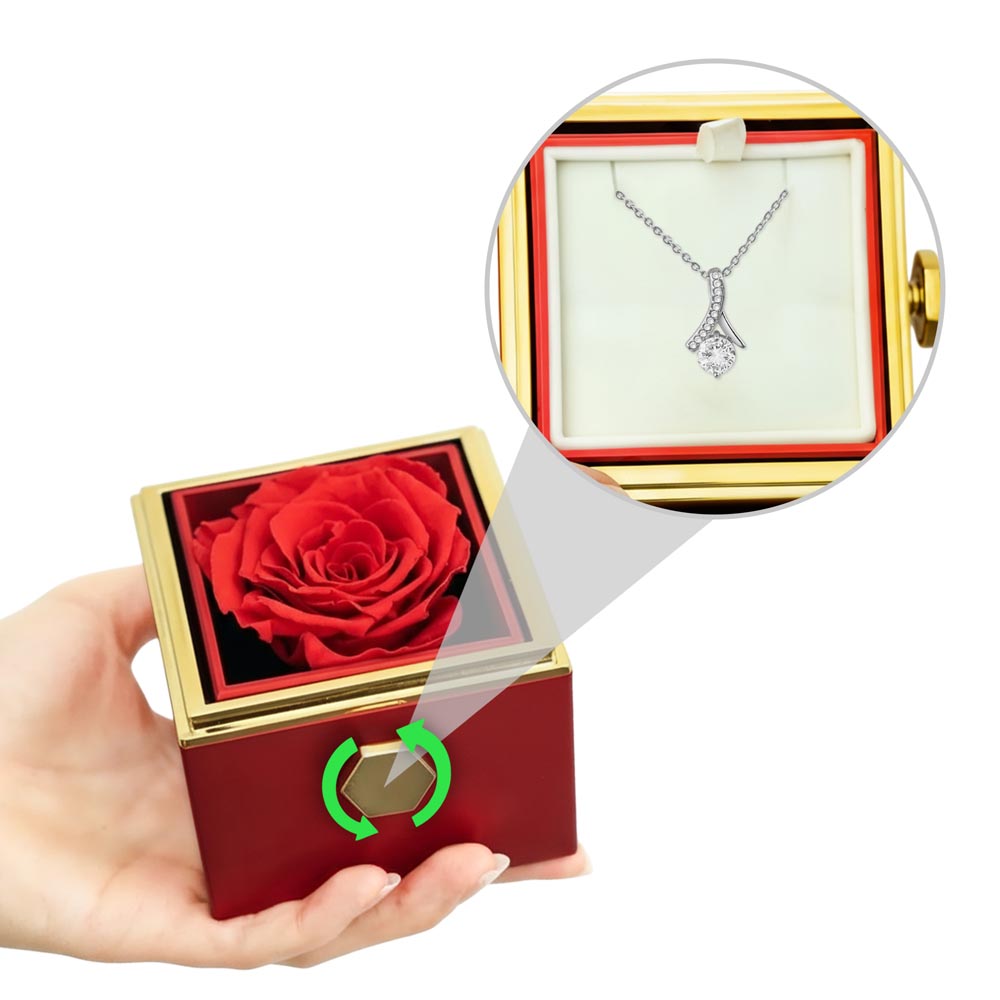 Alluring Beauty with Rose - Gift Box