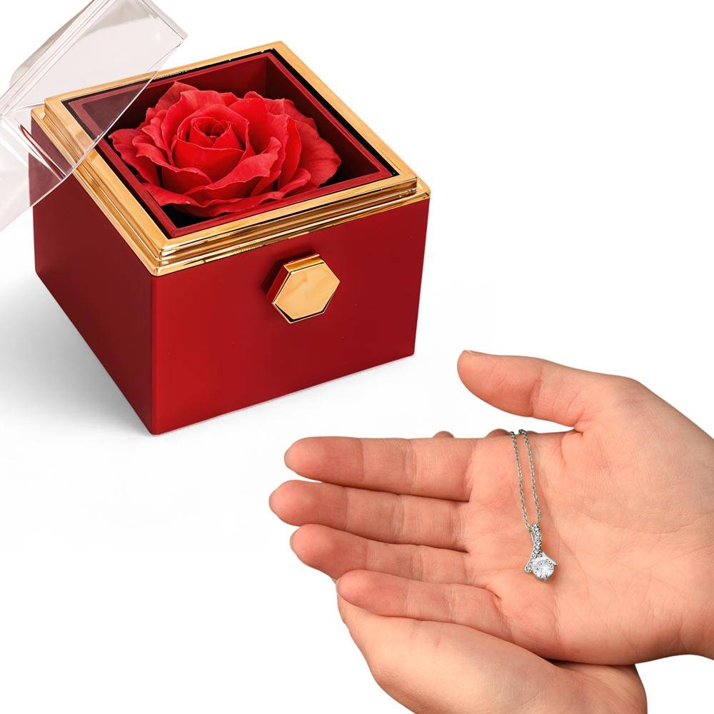 Alluring Beauty with Rose - Gift Box